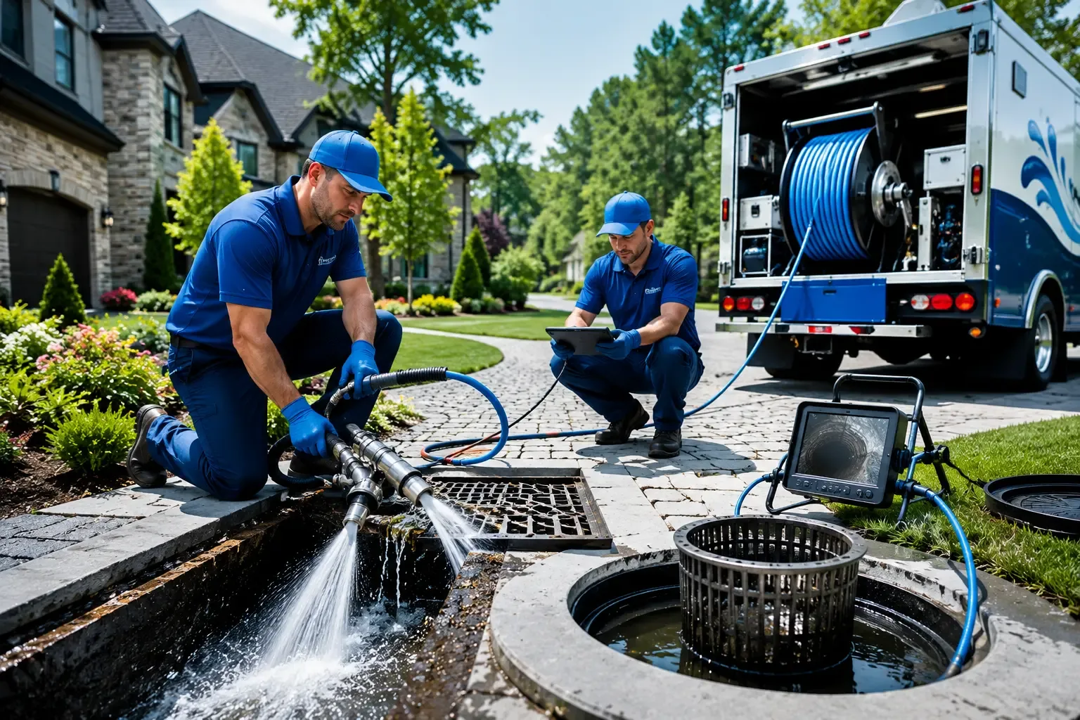 Local outdoor drain cleaning professionals in Lawrenceville, IL